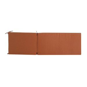 English Elm Christopher Knight Home® - Noah Outdoor Chaise Lounge Cushion - Bright Orange, Weather-Resistant, Durable Foam For Comfort N775P291468O