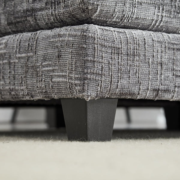 English Elm United Cozy Two-Seat Sofa With Chenille Fabric, Detachable Armrests, Footstools & Side Pockets W1568S00142-GIGA