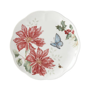 Lenox Butterfly Meadow Porcelain Dinnerware Set Scalloped Floral Holiday Table Elegance 884473