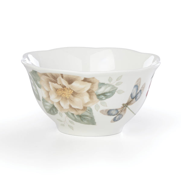 Lenox Butterfly Meadow Porcelain Dinnerware Set Scalloped Floral Holiday Table Elegance 884473