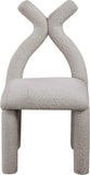 Xena Taupe Boucle Fabric Accent/Dining Chair 884Taupe-C Meridian Furniture
