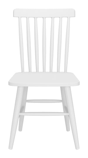 Zuo Modern Zeilen Dining Chair Set Of 2 - Modern, Versatile Aluminum Seating For Chic Home Décor & Style White Aluminum 704084-zuo-modern