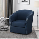 Christopher Knight Home® - Noble House - Maya Contemporary Fabric Swivel Chair