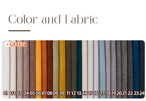 English Elm Modular Sectional Sofa - Space-Saving Light Gray Sleeper Couch With Comfy Sherpa Fabric Design W3622S00008