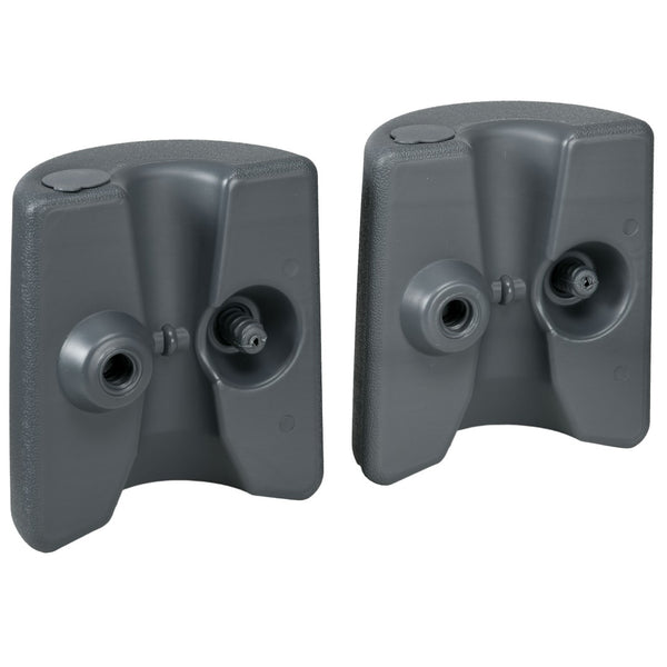 English Elm Outsunny Canopy Weights Set Of 4 - Durable Hdpe Sand Or Water-Filled Tent Weights For Stability W2225P249590-GIGA