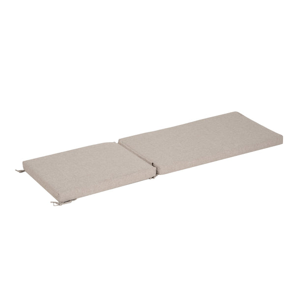English Elm Christopher Knight Home® - Noah Outdoor Chaise Lounge Cushion - Stylish Beige, Weather-Resistant, Comfortable & Easy Care N775P291468B