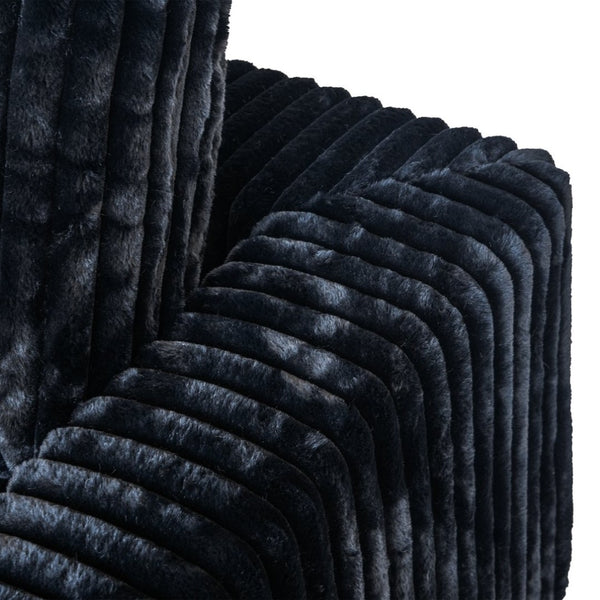 English Elm Pixel Modern Modular Sofa - Stylish L-Shaped Corduroy Sectional For Cozy Living Room Comfort B341S00033-GIGA