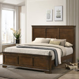 Modern Traditional 5-Piece Queen Bed Set with Dresser, Mirror & Nightstand