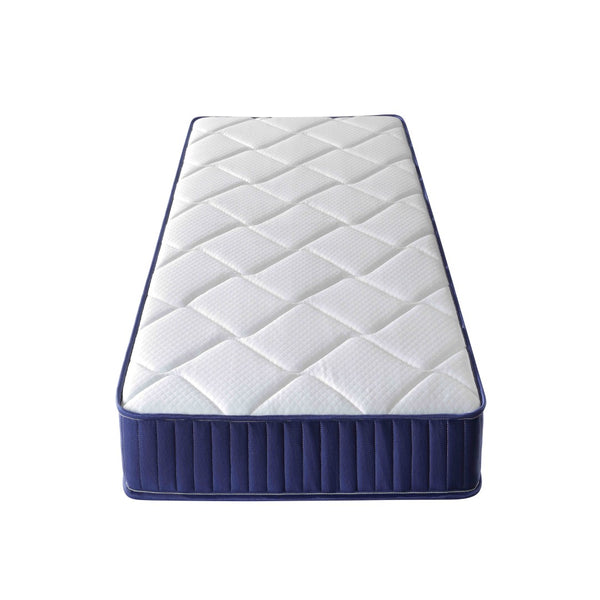 English Elm 6 Inch Twin Hybrid Mattress Pocketed Coils Memory Foam Medium Soft Kids Bunk Bed W3203P290451