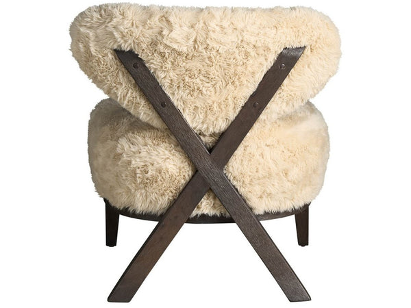 Universal Furniture Tremont Accent Chair - Stylish X-shaped Back & Sleek Tapered Legs For Modern Home Décor Elegance  100% Polyester 889536-1576-3-universal