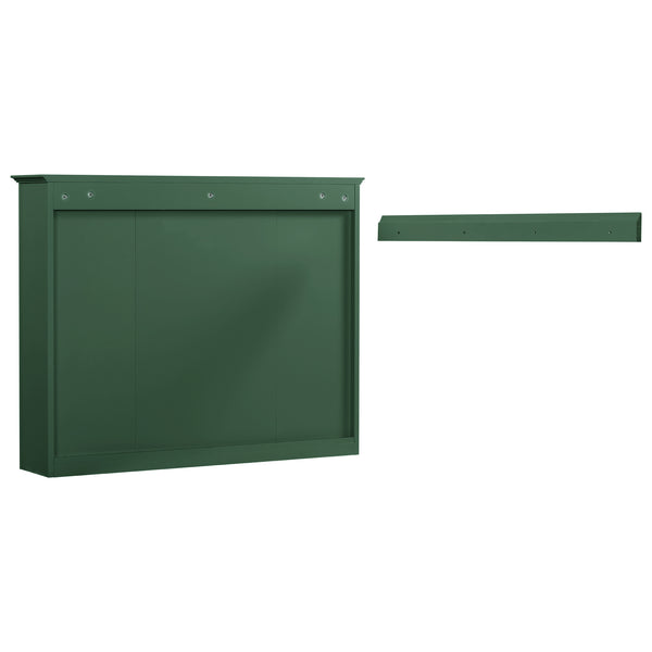 English Elm 36'' Modern Bathroom Vanity with Mirror Cabinet and Sink, Spacious Storage, Soft-Close Doors & Drawers Green SW000134AAF-3