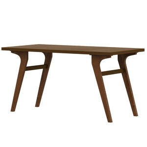 English Elm Transformer Solid Wood Convertible Table Adjustable Height Expandable Top for Small Spaces Walnut N735P406282D