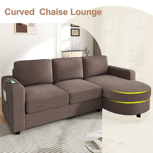 English Elm Swivel Barrel Accent Chair Chenille Tufted Round Club Seat for Living Room Lounge N719S002170D