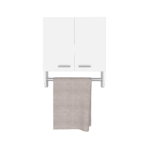 English Elm Medicine Compact Wall Cabinet with Mirror Door, Engineered Wood Storage, Durable, Space-Saving Design White 21.26 L x 11.42 W x 3.54 H B097P250852