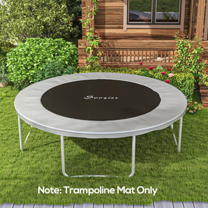 English Elm Soozier 12 Foot Round Trampoline Replacement Mat Uv Polypropylene 72 V-ring W2225P200521