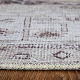 Feizy Rugs Percy Area Rug - Transitional Medallion Design In Durable Polyester & Cotton For Timeless Elegance Tan,Ivory,Gray Polyester,Cotton,Viscose Prc39pafbgeivyg22