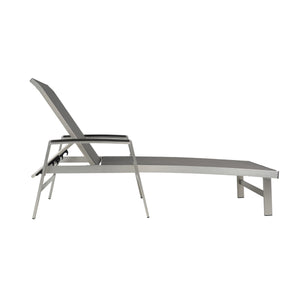 English Elm Christopher Knight Home® - Oxton Modern Chaise Lounge - Adjustable Outdoor Seating With Breathable Mesh, Lightweight & Durable N775P210702G