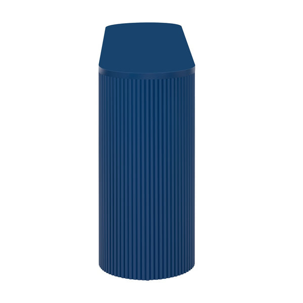 English Elm U_Style 58.2" Console Table With Dual Drawers, Arched Legs & Stripe Design For Entryway & Living Room N711P289125V-GIGA