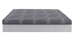 English Elm Sun- Queen Hybrid Mattress Graphite Memory Foam Pocketed Coils Medium Feel Sleep B342P315693