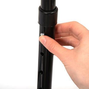 English Elm Portable Adjustable Computer Table with 6-Height Positions, Steel Frame, Cup Holder, 55lb Load Capacity W2181P357592