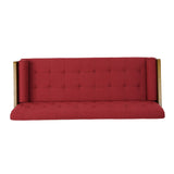 Christopher Knight Home® - Noble House - Jalon Mid-Century Modern Tufted Fabric Sofa