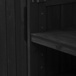 English Elm K&K 66.5" Outdoor Kitchen Island with 1.2" Stainless Steel Top, Ample Storage, Wheels & Bottle Opener Black N707P250629B