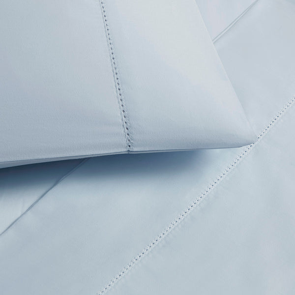 JLA Home Madison Park - Deep 500TC Egyptian Cotton Sateen Sheet Set – Deep Pocket to 18" with Hemstitch, OEKO-TEX Comfort and Coolness MP20-8230