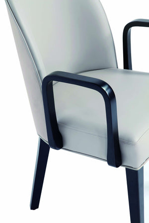 English Elm Hillman Modern Wood Upholstered Armchair In Light Gray – Stylish, Durable, And Fully Assembled Comfort B365P397726