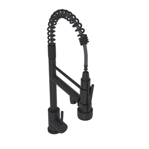 English Elm Bothwa Cupc Certified Single Handle Kitchen Faucet Tall Arc Stainless Steel Design Matt Black B2724P262363