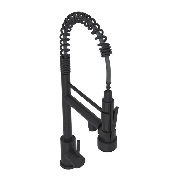 English Elm Bothwa Cupc Certified Single Handle Kitchen Faucet Tall Arc Stainless Steel Design Matt Black B2724P262363