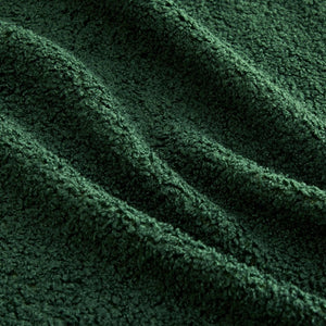 English Elm L-Shaped 4-Seat Boneless Sofa In Plush Teddy Fabric - No Assembly, Anti-Slip, Ideal For Living Rooms! W714S01445