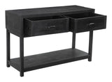 Surat Console Table Black 109847 Zuo Modern