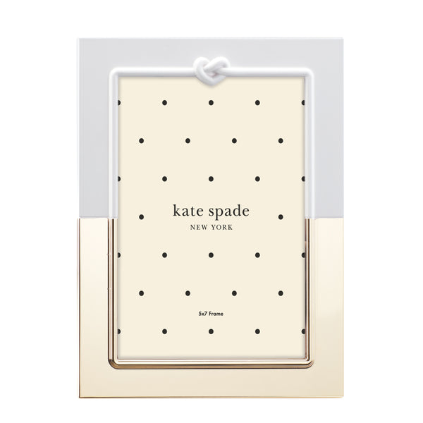 Lenox With Love Metal Photo Frame Knotted Heart Motif Elegant Vanity or Nightstand Accent 890009