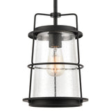 Kennington 8'' Wide 1-Light Mini Pendant - Black 89034/1 Elk Lighting