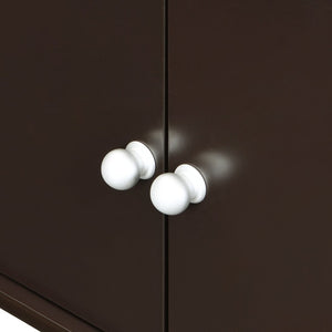 English Elm U-Can Modern Rectangle Coffee Table With Ample Storage, Metal Handles & Stylish Design For Living Rooms N724P286418D-GIGA