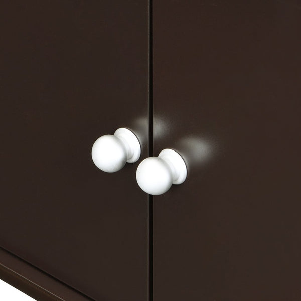 English Elm U-Can Modern Rectangle Coffee Table With Ample Storage, Metal Handles & Stylish Design For Living Rooms N724P286418D-GIGA