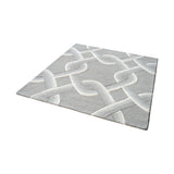 Desna Hand-tufted Wool Rug in Grey 8905-193 Elk Home