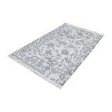 Harappa Hand-knotted Wool Rug in Grey 8905-271 Elk Home