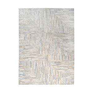 Karim Hand-Stitched Leather Patchwork Rug 8905-364 Elk Home