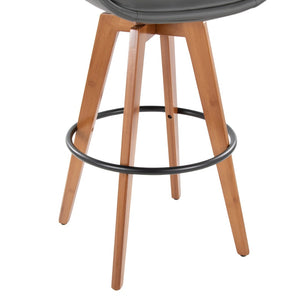 English Elm Dining/accent Chair Solid Wood Tapered Legs Cream Upholstery Mid-century Modern Seating B202P471172