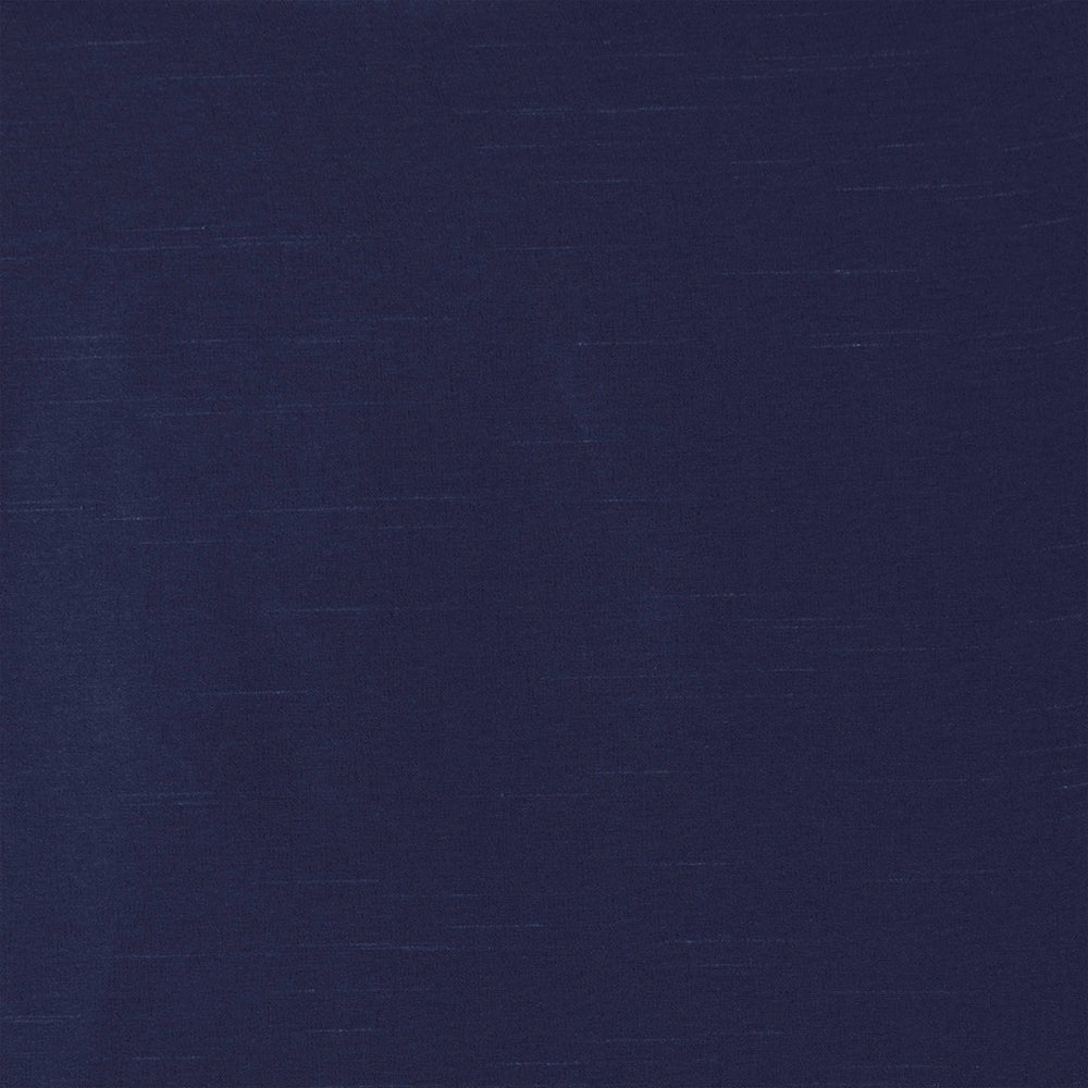 JLA Home Madison Park - Lightweight Faux Silk Valance with Beaded Hem, Lined Twist-Top Drapery for Privacy & Elegance Navy MP41-6320