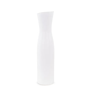 Howard Elliott Larek Asymmetrical Contemporary Ceramic Vase - Elevate Your Space With Modern Artistry And Elegance White Ceramic 89155-howard-elliott