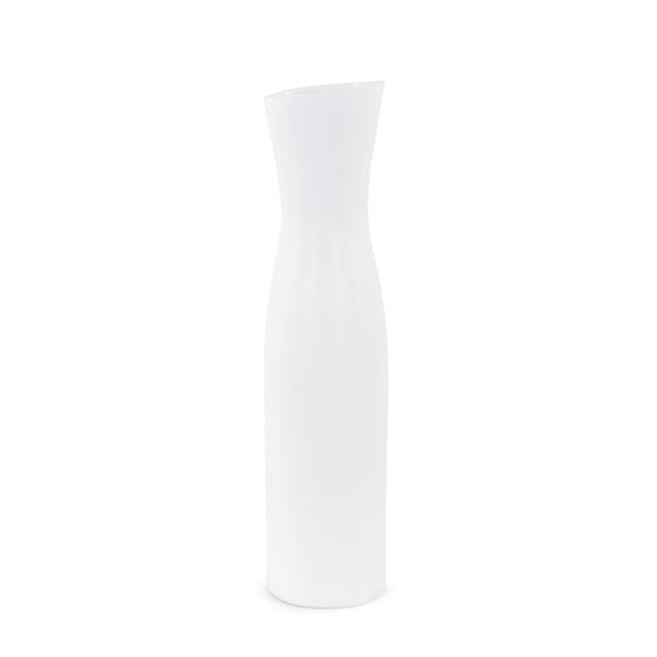 Howard Elliott Larek Asymmetrical Contemporary Ceramic Vase - Elevate Your Space With Modern Artistry And Elegance White Ceramic 89155-howard-elliott