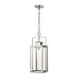 Crested Butte 9'' Wide 1-Light Outdoor Pendant - Antique Brushed Aluminum 89174/1 Elk Lighting