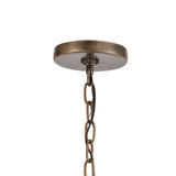 Crested Butte 9'' Wide 1-Light Outdoor Pendant - Vintage Brass 89184/1 Elk Lighting