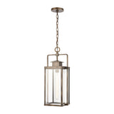 Crested Butte 9'' Wide 1-Light Outdoor Pendant - Vintage Brass 89184/1 Elk Lighting