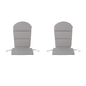 English Elm Christopher Knight Home® - Chair Cushion, Stylish Gray Adirondack Cushion For Outdoor Seating, Water-Resistant, Easy Care N769P577022G