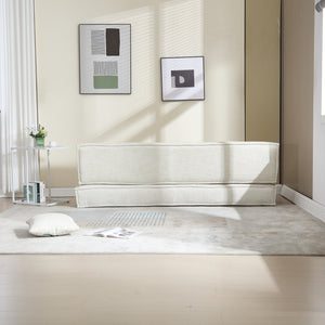 English Elm Coolmore Modular Chenille Sofa - Versatile Space-Saving Design With Side Pockets For Easy Storage W1152P320324