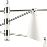 Luca 36'' Wide 6-Light Chandelier - Polished Chrome 89207/6 Elk Lighting