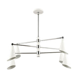 Luca 36'' Wide 6-Light Chandelier - Polished Chrome 89207/6 Elk Lighting